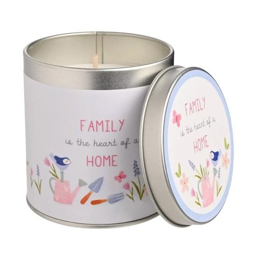 Celebrations Love Life Family Berry Tin Scented Candle