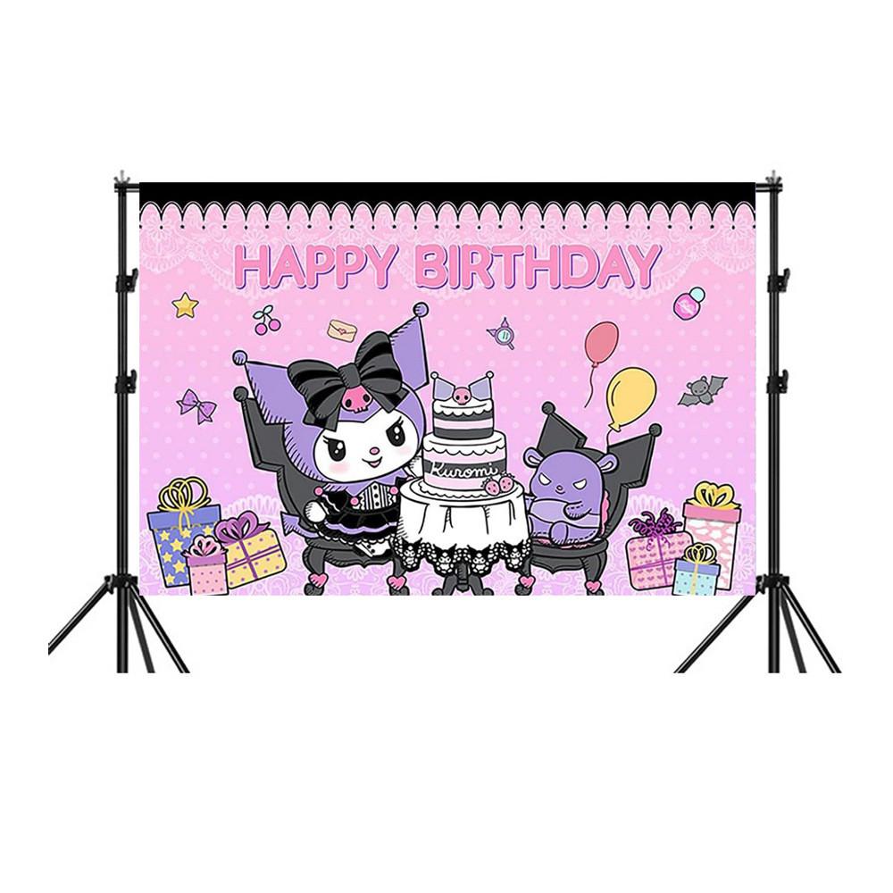 Frozen Background Decoration Banner For Festive Events With Cartoon Design For Party Decor