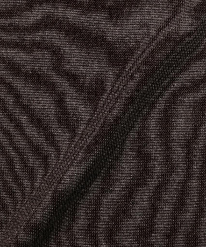 PANICALE Crew Neck Wool Sweater [Brown]