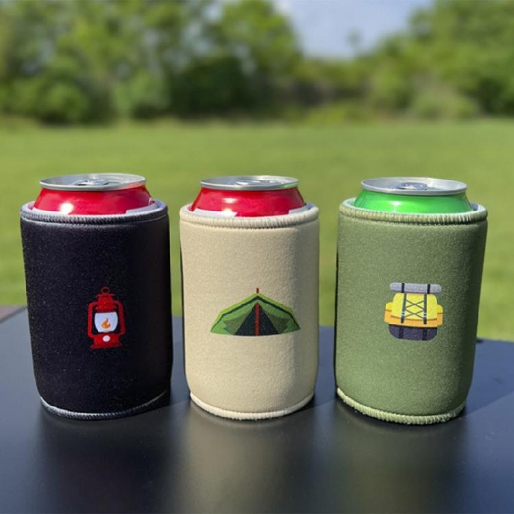 Beer Drink Can Bottle Cover Outdoor Camping Can Cover Insulated Can Coolers Sleeves Protector Neoprene Can Bottle Holder