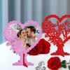 Day Decoration Valentines Love Heart 3d Ornament Desktop Photo Props Arrange