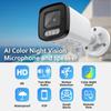 5MP HD Face Recognition Camera with Full Color Night Vision, POE, for Indoor/Outdoor Use.