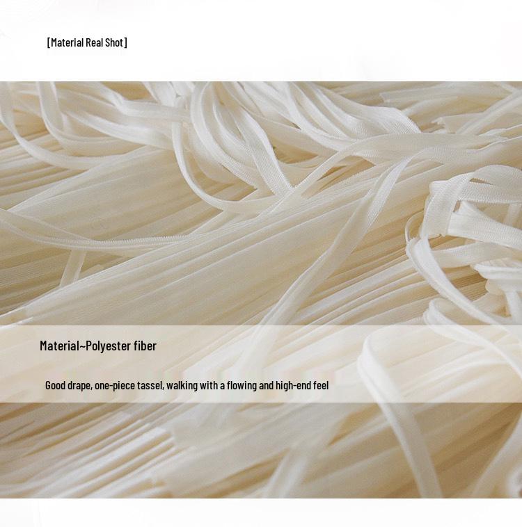 Retro Layered Tassel Skirt: Cross-Border Drape & Dynamic Style
