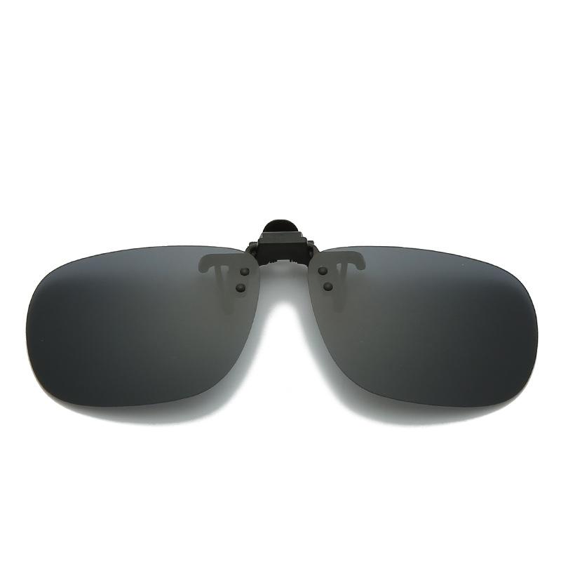 Fashion Polarized Glasses Myopia Sunglasses Clips Upturned Fishing Driving Travel Anti-Strong Light Night Vision Clips 1003