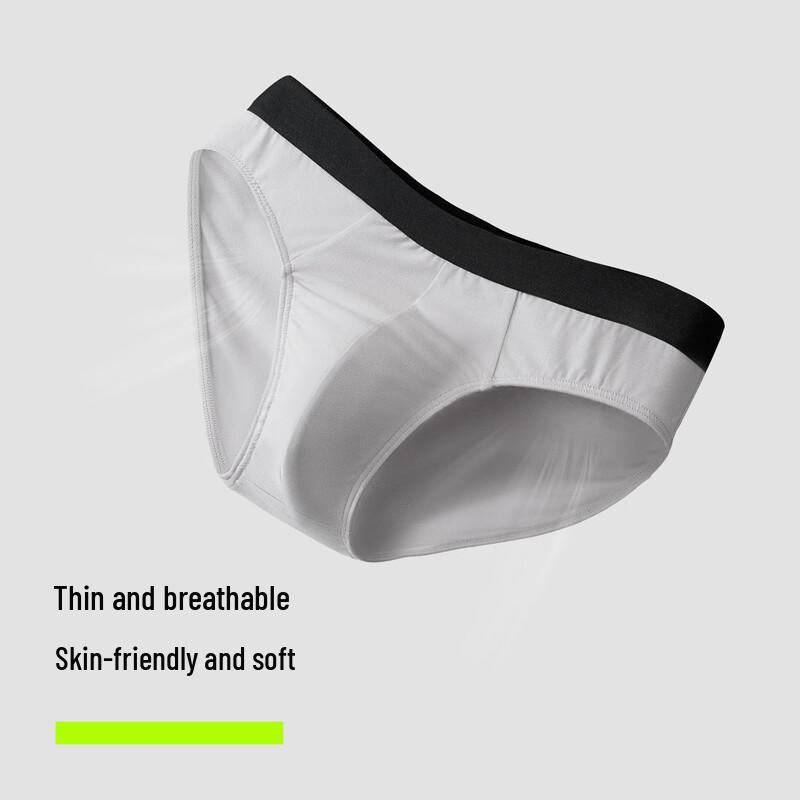 Youkeshu Men's 3A Antibacterial Moisture-Wicking Underwear Multi-Pack