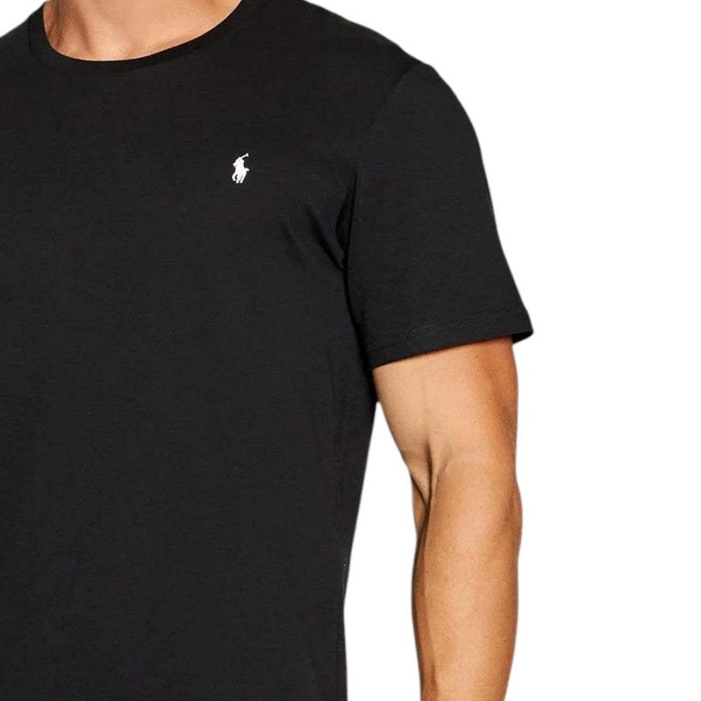 Polo Ralph Lauren Animal Logo Pattern Solid Color Cotton Crew Neck Short Sleeve T-Shirt Men T-Shirts 714844756-006