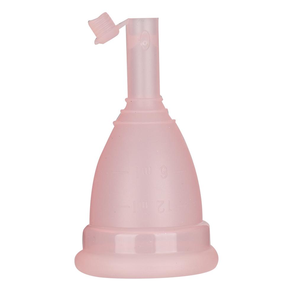 

Женская менструальная чаша-коллектор, силиконовая, безопасная, для женской гигиены, инструмент Orange L