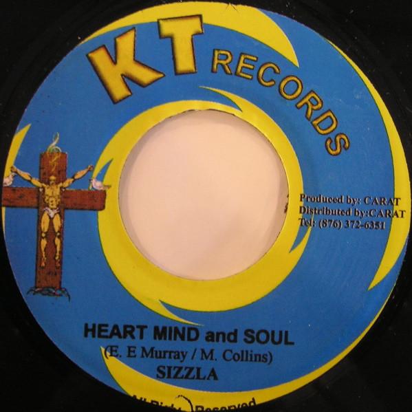 

7inch Record SIZZLA - Heart Mind And Soul NONE KT Records 2004 Jamaica Reggae, Ska & Dub Used