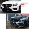 Spoiler Anteriore Lucido Lip Splitter Diffusore Per Mercedes W213 E LINEA AMG E300 E400 E450 E43 E53 Pre-facelift 2016-2019