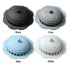 Silicone Floor Drain Mesh Cover Round Shape Sink Strainer Filter  Kitchen Bathroom Accessories