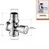 OEING Manual Flush Valve for Squatting Pans