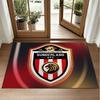 Sunderland Football Design Crystal Velvet Rug Soft Decorative Mat for Bedroom Entrance