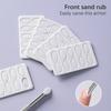 Mini Nail File With Adhesive Disposable Nail Equipment Accessories 100/180 Grit Nail Sanding Tablet Cuticle Pusher Manicure Tool