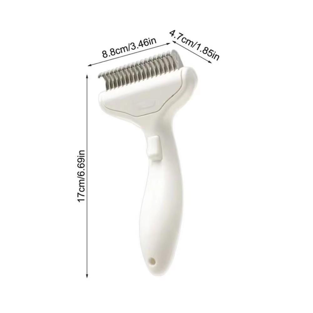 ABS Pet Dematting Comb Curved Design Thinning Brush New Floating Hair Cleaner  Pet