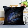 Funda de Cojín para Guitarra Fender Poliéster Cojines de Sofá Mantas Decorativas Funda de Almohada Decoración del Hogar