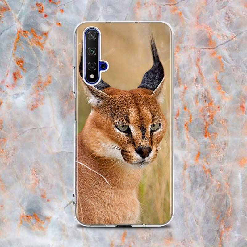 Cute Canada Lynx Silicone Cover For Honor 20 20S 20E 8 8A Prime 8X MAX 8C 8S 7A 7C 7S Pro Phone Case