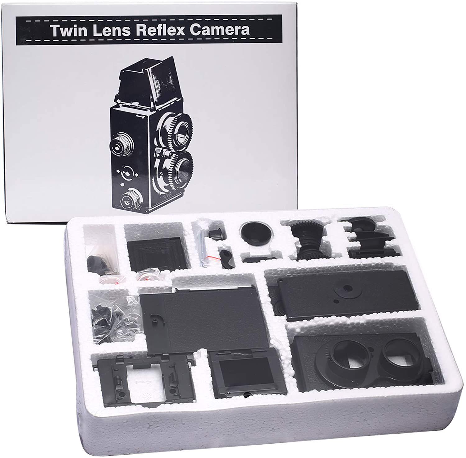 

Retro DIY Twin-Lens Reflex 35MM Film Camera for Adults