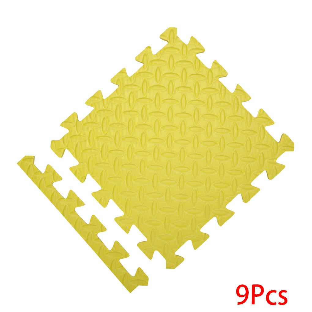 9pcs Eva Baby Kids Crawl Interlocking Floor Tiles Foam Puzzle Exercise Play Mat