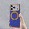 Dissipation Heat Rotatable Holder Magnetic Bumper Case For iPhone 18 17 Pro Max 16 15 14 13 For Magsafe Hit Color Cover Shell