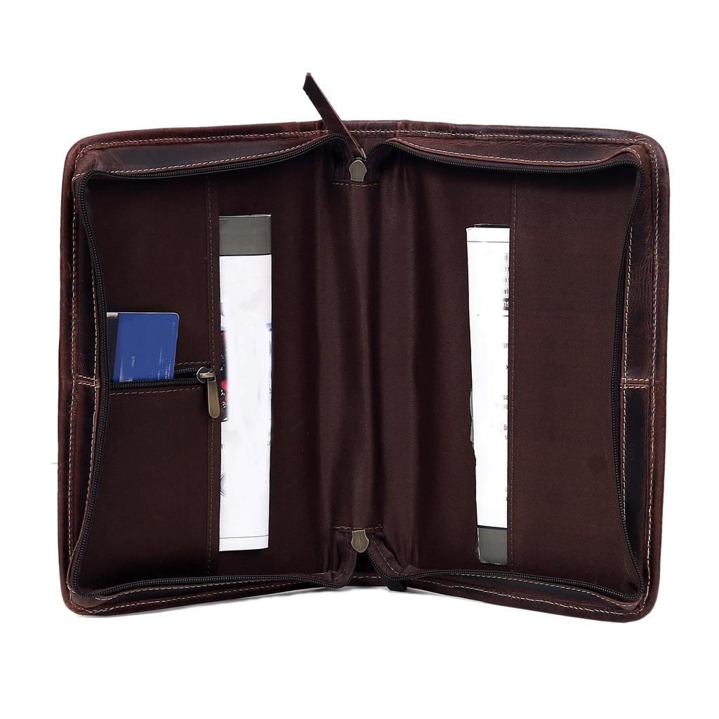 Personalized Leather Bible Cover: Handmade Christian Gift with Handle