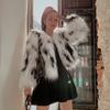Winter New Imitation Raccoon Hair Imitation Fur Jacket Imitation Fox Hair Cotton Warm Top Short Fur Women
