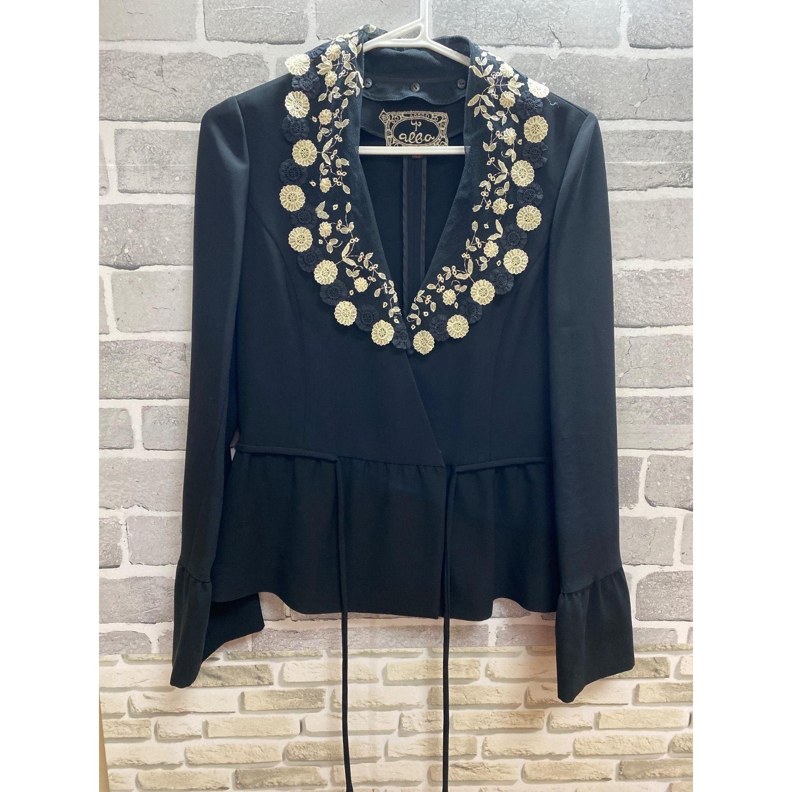 A [A37-63] ALBA ROSSA size 40 jacket black