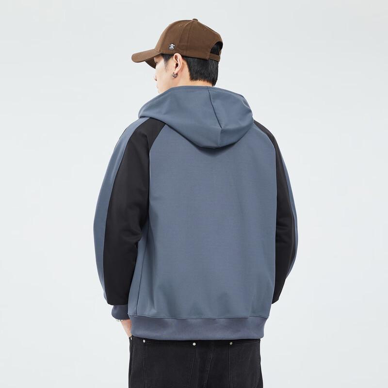 Paul Frank Men's Autumn Casual Hooded Zip-Up Sweatshirt