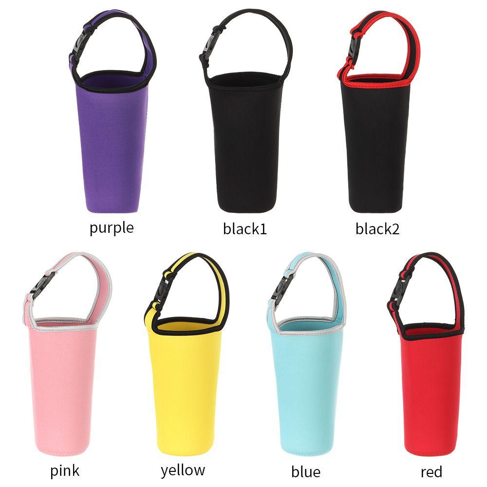Colorful Anti-Hot Cup Sleeve 900ml/30oz Eco-Friendly Beverage Bag Water Mug Bottle Holder Tumbler Carrier Cup Accessories