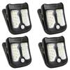 Solar Clip LED Light Motion Sensor Outdoor Wall Lamp Waterproof for Garden Patio Pathway Solar Charging Portable Lighting for Camping & Emergency Use