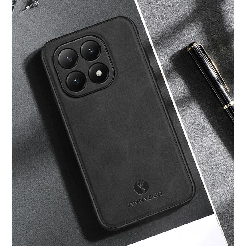 

Fall Protection Cell Phone Case for Xiaomi 15T Pro 5G 14T Xiaomi15t Xiaomi14t Mi15t Leather Protective Fitted Cover Capa Xiaomi 14t чёрный
