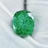 Natural Green Emerald Loose Gemstone A Grade Cushion Cut 12.90 ct Lab Verified for Jewelry Designs