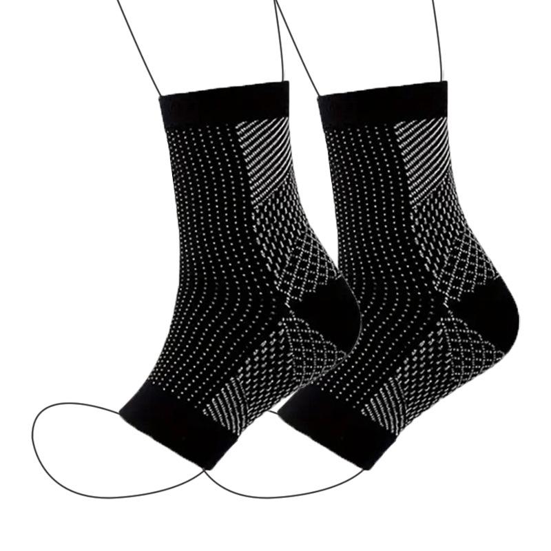 

Компрессионные носки Защита голеностопа Носки для бега на открытом воздухе Спортивные компрессионные носки Защитный компрессионный рукав Эластичные носки XL