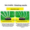 360 Degree Automatic Rotating Sprinkler Head Three Way Rotary Nozzle Garden Lawn Nursery Irrigation Water Sprinkler