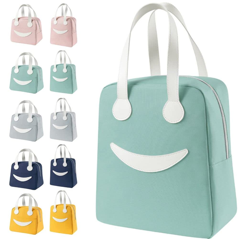 Mellbo Lunch Large Bag, Stylish, Waterproof, Insulated, Mini, Green,