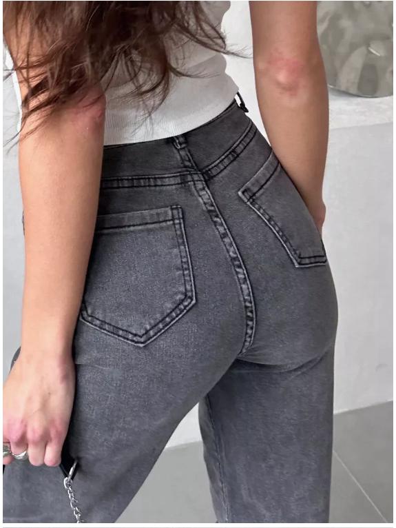 2025 Russian Women's Tall Jeans: New Fashion for Cross-border Dropshipping