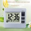 Modern Silent Alarm Clock with LCD Display for All Ages