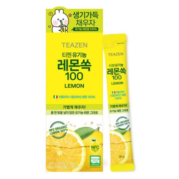 Teazen Organic Lemon Juice 20g (3 Options)