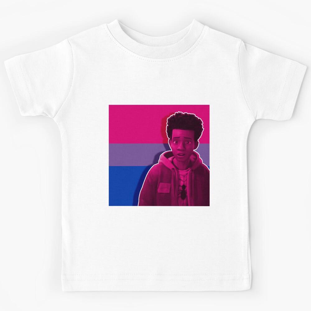 Bi Miles Morales Kids T-Shirt 130