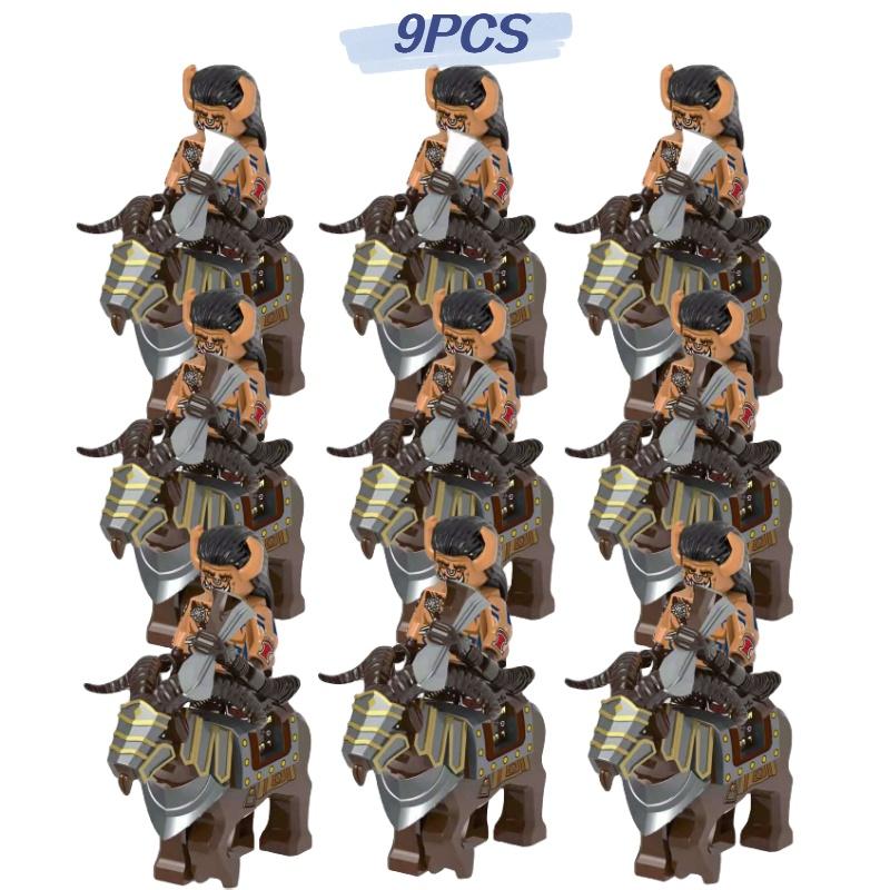 Kompatible Lego Drittanbieterfiguren Gebrauchte Wildes Tier Reittier Soldaten Legion Bausteine