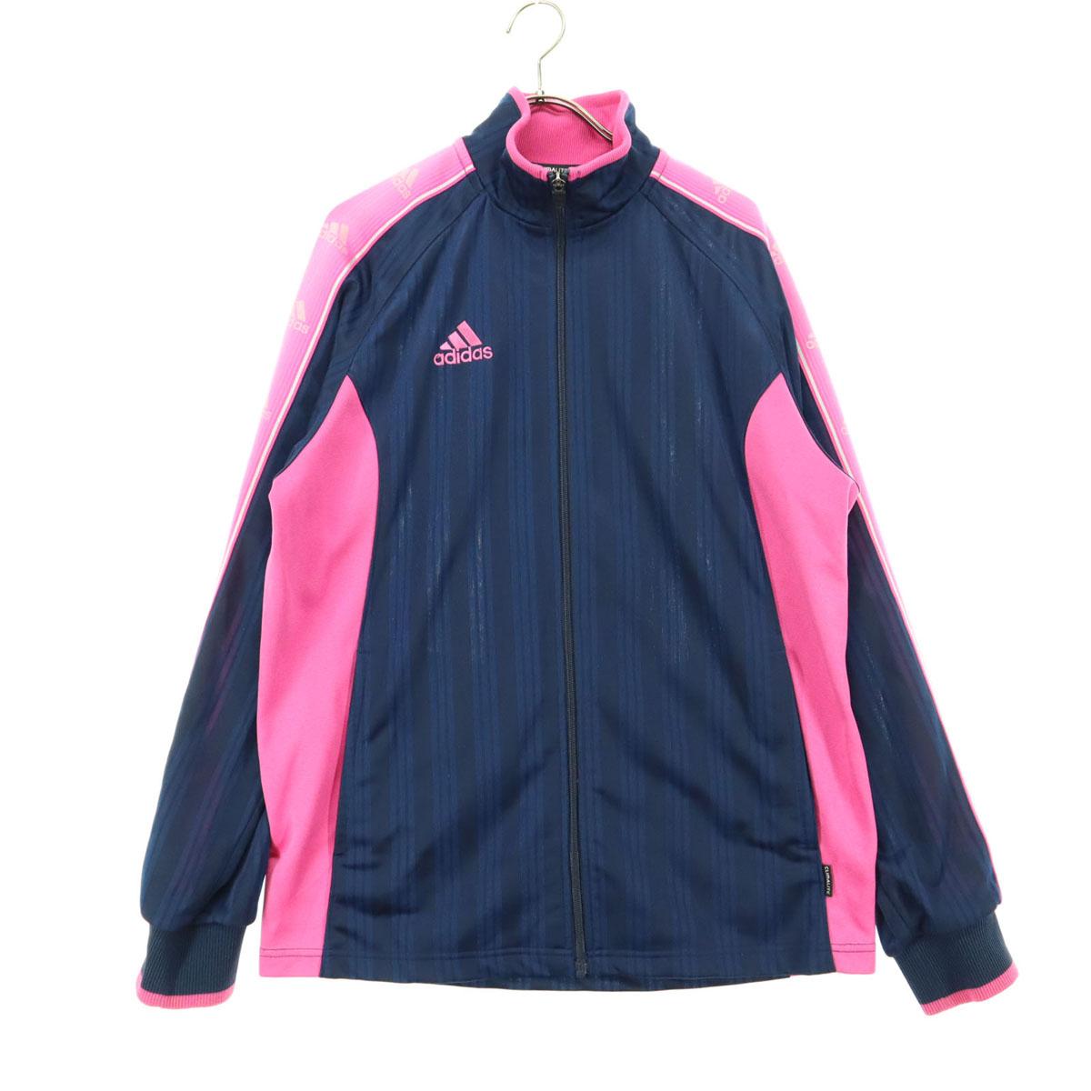 

adidas вышивка Куртка спортивная с длинным рукавом M Темно-синий система Мужская Б/У