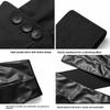 Cloth Wide Cummerbunds Button Western Cowboy Belt Gothic Wide Belt  Dress