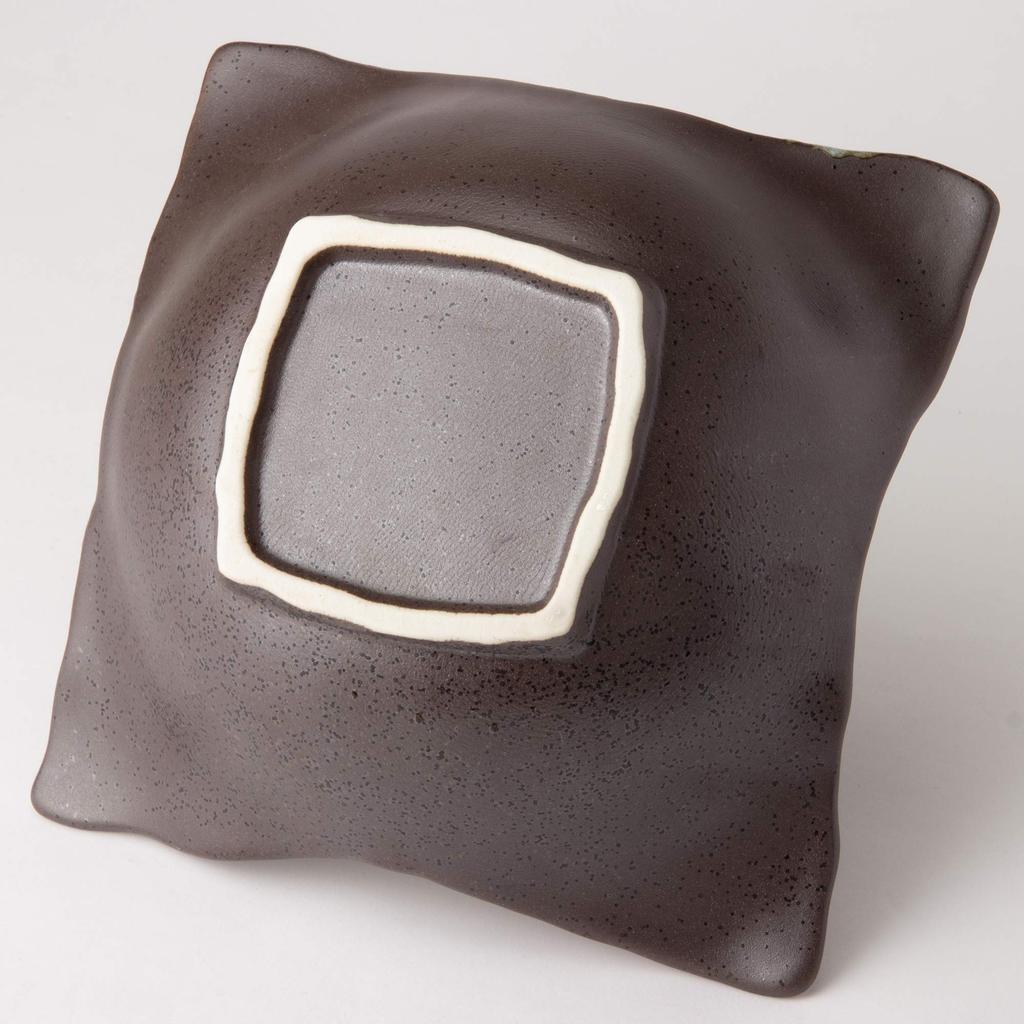 Mino Ware Tsukiakari Square Bowl K80125