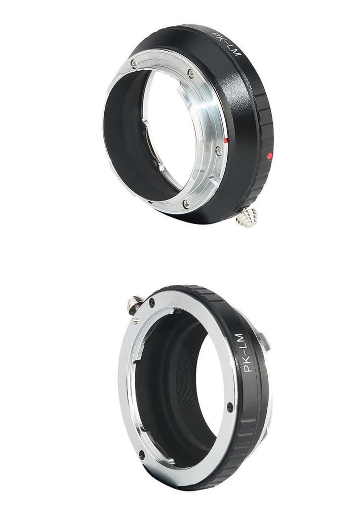 PK-LM Lens Adapter Ring for Pentax PK Lenses To Leica M Cameras, Compatible with Tian Gong M Mount