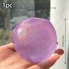 1/3Pcs Cute Translucent Coconut Oil Squeeze Ball Appearance Plasticity Slow Rebound Stress Relief Fidget For Kids & Adult 6*6Cm