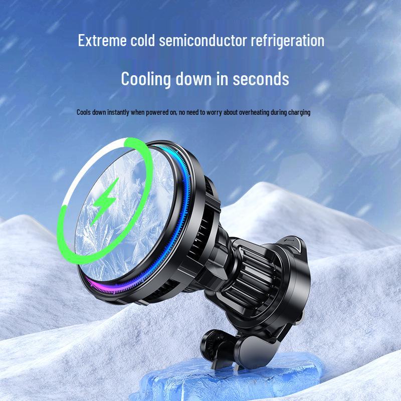 2023 Wireless Magnetic Phone Cooler with Semiconductor Refrigeration