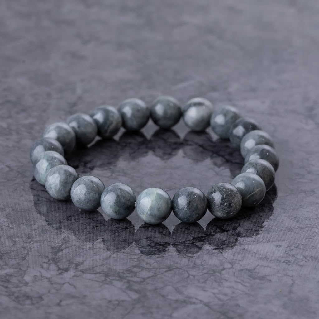 16cm Itoigawa Natural Jadeite Japanese National Jomon Power Stone Jadeite Workshop Special Paulownia Wood Quality Guarantee ABR0889 (10mm beads, size)