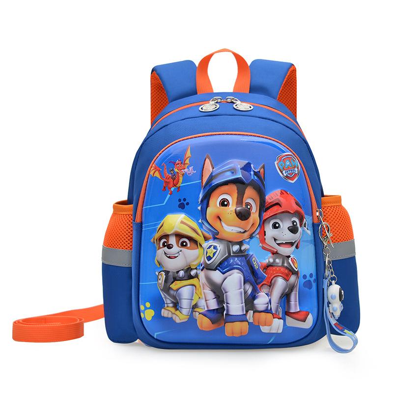 Kindergarten Cartoon Cute Backpack Fashionable New Letter Print Double Shoulder Bag Anime Outdoor Storage Children'S Backpack