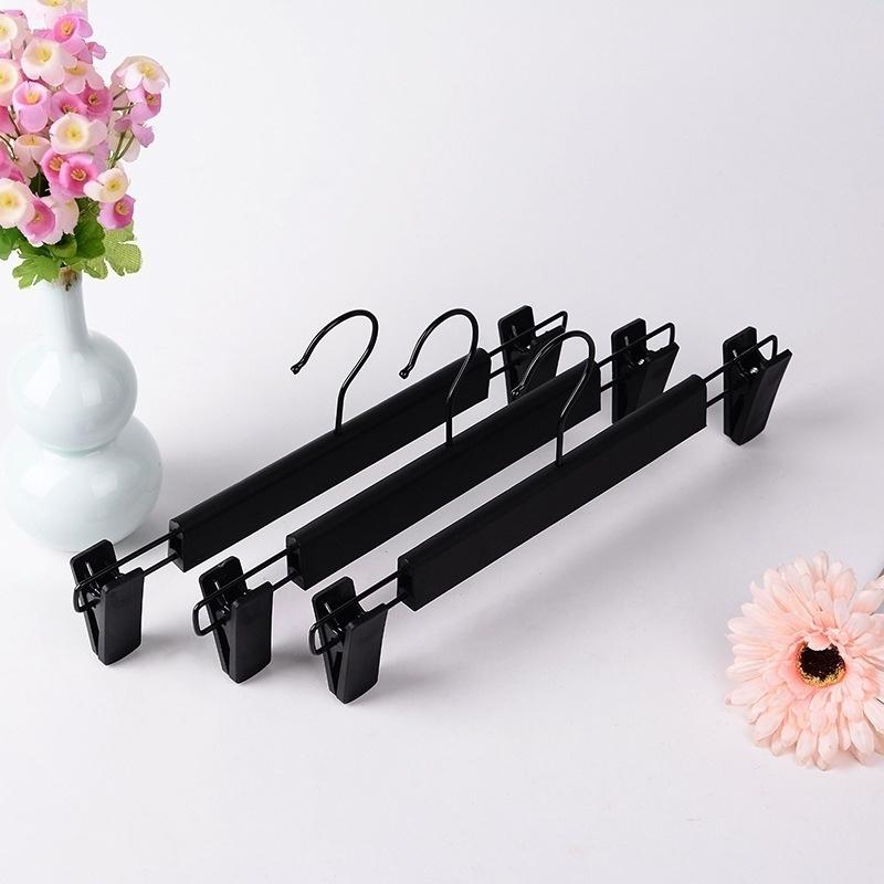 Trousers Hanger Rack Home Creative Mini Flocking Clothes Hanger Easy Hook Closet Organizer Hangers for Clothes Pants