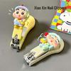 Cartoon Shin-chan Portable Nail Clippers for Kids - Girly Heart Design