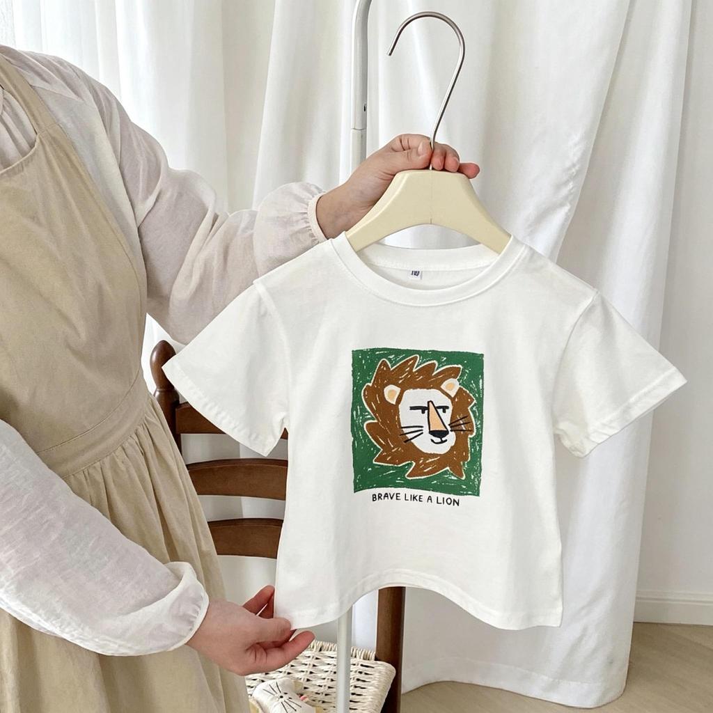 Children's T-shirt Top Summer New Casual Printed Short Sleeve Fashion Clothing